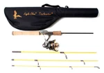 Eagle Claw Trailmaster Travel/pack 6' 6" Spinning Combo #TMM66S4C Free Us Ship!. Fixed Price $125.99.