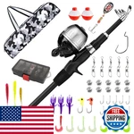 Widden Kids Fishing Pole Youth Rod And Reel Combo - Telescopic Portable. Fixed Price $64.19.