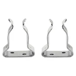 Marine City Stainless Storage Clips Hook Clamp 1-1/8" 1-1/2" Boat (pack Of 2). Fixed Price $15.99.