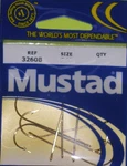 Mustad 3260B #6 10CT Gold Aberdeen Hook. Fixed Price $6.43.
