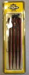 Storm Jig N Eel 10-1/2 1-1/2OZ 4PK Black/red Heads. Fixed Price $13.99.
