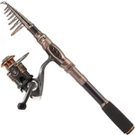Plusinno Fishing Rod And Reel Combos Carbon Fiber Telescopic With.... Fixed Price $60.27.