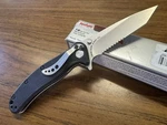Kershaw Zing Knife 1735TST Rj Martin Design Tanto Serrated Blade Usa. Fixed Price $199.95.
