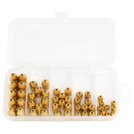 50 Pc Fishing Sinkers Weights Kit Brass Bullet Worm Bass Free Ship. Fixed Price $21.84.