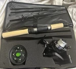 Crystal River Travel Kit, Spinning & Fly Fishing, Executive Pack. Fixed Price $48.00.