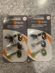 2 Packs South Bend Trout And Panfish Classic Dressed Spinner Kit SBCS1 1/8 Oz. Fixed Price $12.99.