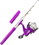 Portable Pocket Telescopic 38INCH Mini Pen Fishing Rod Spinning Reel Combos. Fixed Price $42.99.