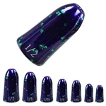 Bass Fishing Weights,tungsten Bullet Sinkers,worm Weights,size Stamped,purple. Fixed Price $27.96.
