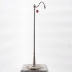 Lite Master Nickel Standing 1-LIGHT F7387NK-SL No Lamp Shade. Fixed Price $104.49.