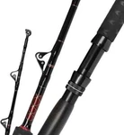 Saltwater Trolling Rod Offshore Big Game Boat Fishing Pole Roller Guides Heavy. Fixed Price $169.99.