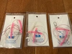 3 Pack, Usa Hand Tied Hi/low Surf Fishing Saltwater Fluke Seabass Hook Rig 24". Fixed Price $11.99.