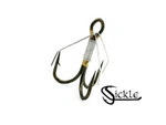 Matzuo American Weedless Treble Sickle Size Qty 20 390022-2, Bronze. Fixed Price $12.99.
