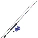 Sougayilang Fishing Rod Combo, 2-PIECE 6-FOOT Graphite & Fiberglass With .... Fixed Price $43.34.