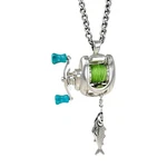 New Creative Mini Fishing Reel Necklace For Men. Fixed Price $22.47.
