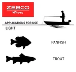 Zebco Kids Wilder Spincast Reel & Fishing Rod Combo - New Unopened Prespooled. Fixed Price $105.00.