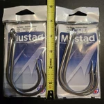 Mustad 7691S 12/0 - 4 Hooks (2 Packs Of 2) Brand New Big Game Stainless. Fixed Price $32.00.