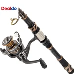 Fishing Rod And Reel Combos - Carbon Fiber Telescopic Pole Spinning. Fixed Price $52.66.