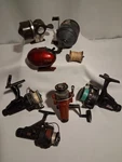 7 Fishing Reels- $49.15 Includes Vintage Zebco 89- Unknown Working Conditions. Fixed Price $49.15.