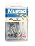 Mustad 78925-SS-20 Stainless Barbless Double Tuna Hook, Big Plugs Poppers Lures. Fixed Price $19.95.