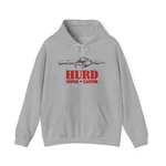 Hurd Super Vtg Detroit Fishing Rod Reel Baitcaster Combo Graphic Hoodie. Fixed Price $44.99.