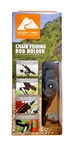 Ozark Trail Universal Fishing Rod Holder Chair Attachment, Rubber Strap, Black. Fixed Price $12.99.