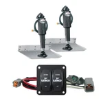 Lenco 9" X 12" Standard Trim Tab Kit W/double Rocker Switch 15101-104. Fixed Price $808.44.
