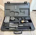 Vintage Daiwa Executive Travel Pack Jupiter Rod Reel Fly Combo Case. Fixed Price $135.00.