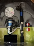 Protocol XT200 Extendable Telescopic Spinning Combo 61IN Pre-spooled W/ Case. Fixed Price $20.00.