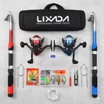 2PCS Fishing Rod Reel Combo Full Kit 2.1M Telescopic Pole Lures Hooks Carrier Ba. Fixed Price $32.99.