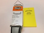 1126 Do-it Pinch-on Sinker Mold 1/16 To 5/8 Oz. Fixed Price $61.60.