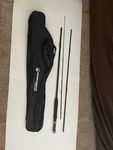 Fly Fishing Combo Kit With Carry Bag Wakeman Charter Series Black Case Set -.... Fixed Price $42.97.