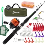 Lanaak Kids Fishing Pole, Portable Telescopic Rod Set, Tackle Bo.... Fixed Price $73.23.