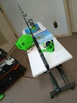 Spinning Fishing Rod Zebco Bite Alert 7' Mh 17-50LB And Reel 13 Kalon Rp. Fixed Price $89.00.