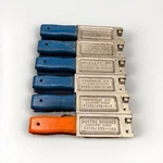 Lot Of 6 Do-it Lead Fishing Sinker Molds Stand Up, Weedless, Tip Round. Fixed Price $550.74.