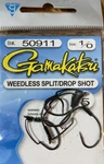 Gamakatsu #50911 Weedless Split/drop Shot Hook Size 1/0-1PK Of 5PCS-NEW-SHIP24HR. Fixed Price $16.88.