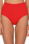 Isabella Rose Women's Home Lace High Waist Bikini Bottom Flame. Fixed Price $27.99.