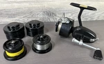 Vintage Garcia Mitchell 350 Fishing Spinning Reel + 2 Spools & Cases. Fixed Price $69.99.
