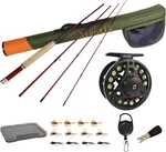 Aventik Extreme Fly Fishing Combo Kit 6WT Rod & Reel Outfit W/ Travel Case. Fixed Price $116.44.