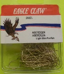 Eagle Claw 202EL #2 100CT Gold Aberdeen Hooks. Fixed Price $16.22.