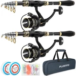 Fishing Pole, Rod And Reel Combo,telescopic Kit With Spin.... Fixed Price $98.77.