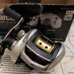 Abu Garcia Silver SMAX3-L 6BB 6.4:1GR. Fixed Price $25.00.