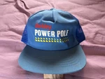 Vintage Berkley Power Pole Hat Blue Snap Back Trucker Cap Fishing Mesh Dry Rot. Fixed Price $18.88.