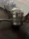 Zebco Synergy Steel Spincast Fishing Reel. Fixed Price $26.00.