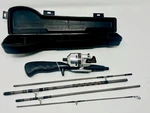 Daiwa Minicast System MC-2 Fishing Reel MC-59S Rod Combo W/case Portable. Fixed Price $89.99.
