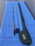 Cabelas Genesis Fishing Rod 9FT 5WT. Two Piece With Reel + Hard Case. Fixed Price $71.99.