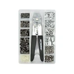 Hi-seas Deluxe Fishing Rigging Kit 1,101 Pcs Includes Hand Crimper, Thimble.... Fixed Price $231.20.