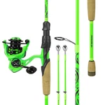 Fishing Rod Reel Combo 7FT Mh Dual Tip Neon Green 3000 Kastking Zephyr Spinnig. Fixed Price $154.99.