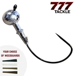 Football Weedless Bass Fishing Jig Unpainted Mustad Wide Gap Hook 10 25 Pack. Fixed Price $29.25.