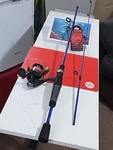 New Spinning Fishing Rod Zebco 33 Custom 5' Ul 2-6LB And Reel ZS20. Fixed Price $45.00.