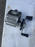 Johnson Javelin Unique Spincast Fishing Reel Untested. Fixed Price $17.90.